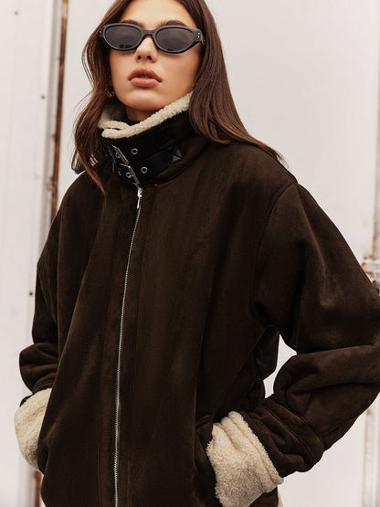 Velina Moda | Zipper Fleece Jacket