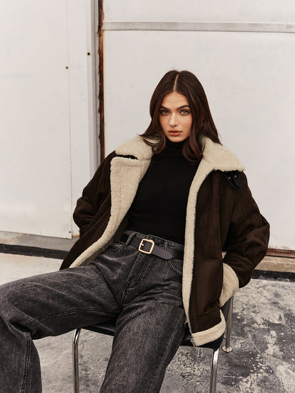 Velina Moda | Zipper Fleece Jacket