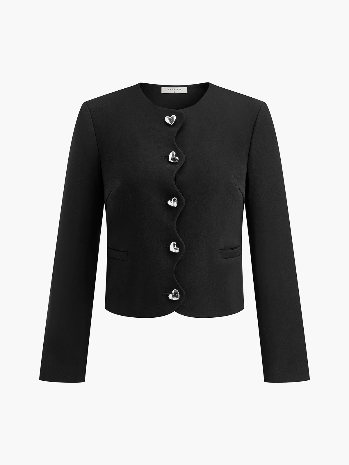 Velina Moda | Button Regular Fit Jacket
