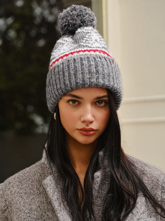 Velina Moda | Christmas Knit Warm Beanie