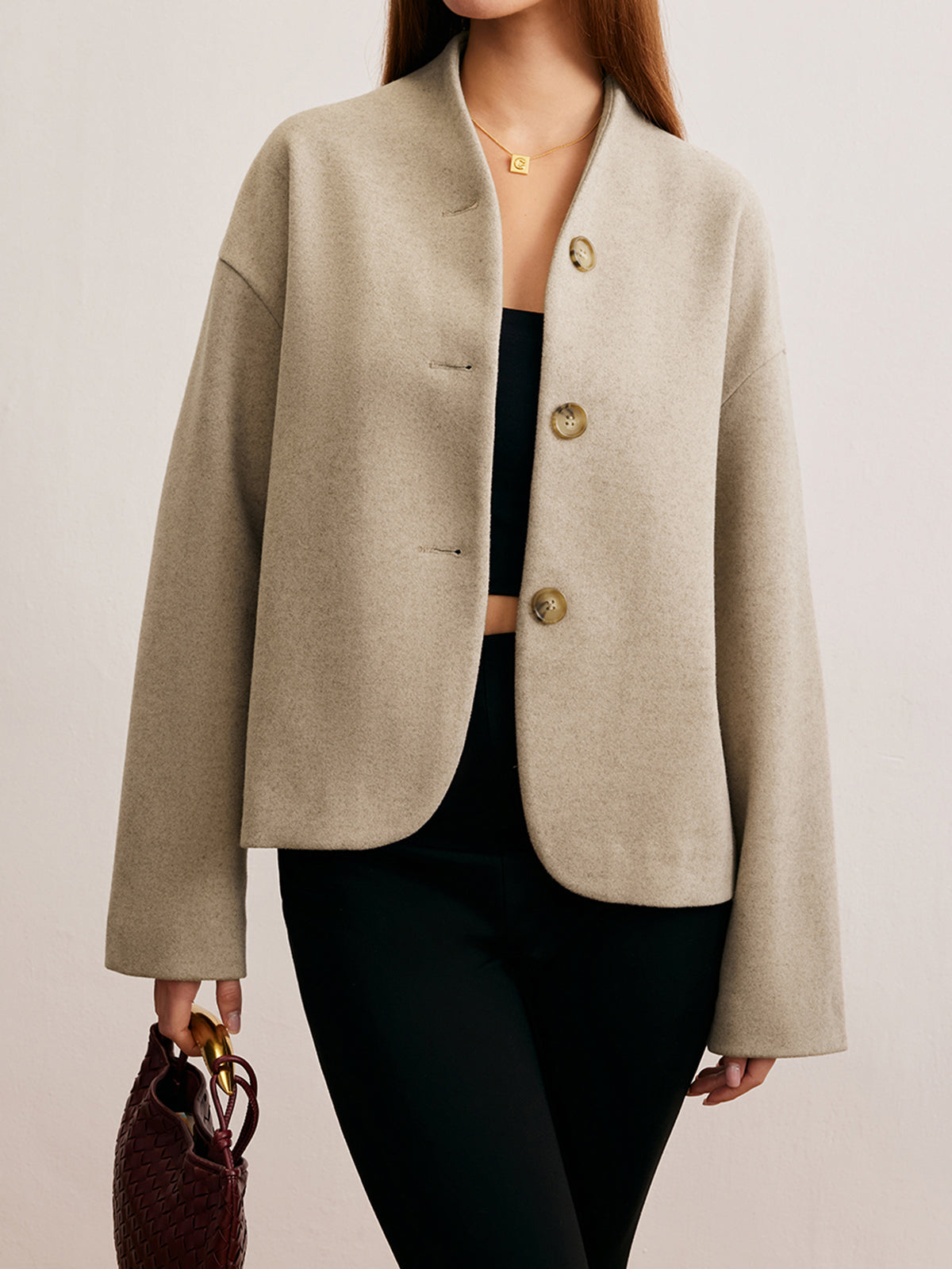 Velina Moda | Regular Fit Button Cardigan