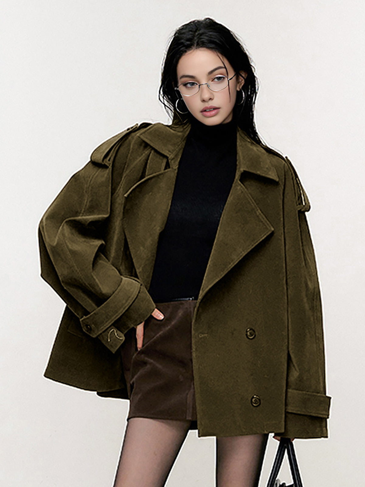 Velina Moda | Loose Suede Jacket
