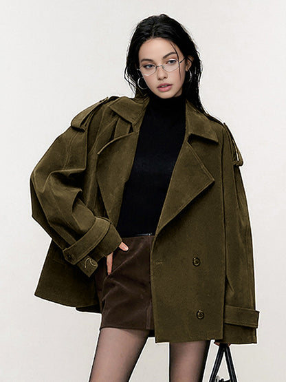 Velina Moda | Loose Suede Jacket