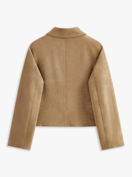 Velina Moda | Soft Button Revers Jacket