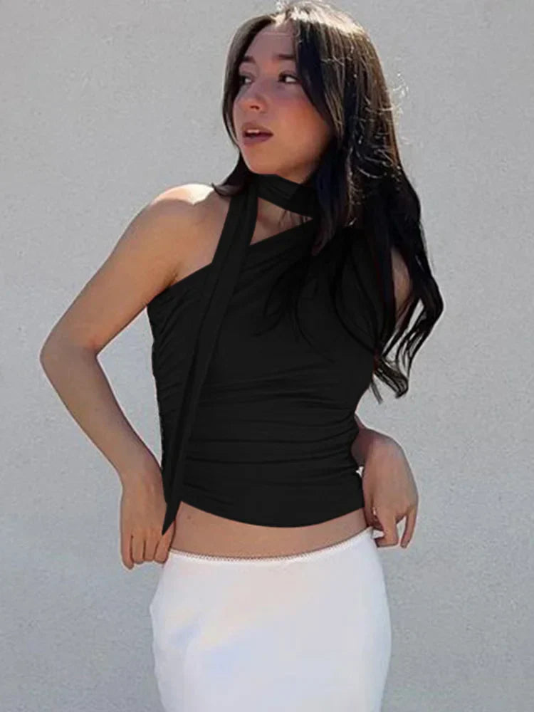 Hannah | Top sin mangas