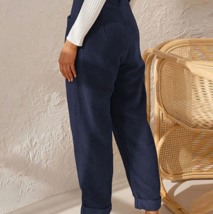 Casual corduroy leisure pants