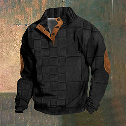 Velina Moda | Retro Shirt - Men's Shirts Long Sleeve Casual