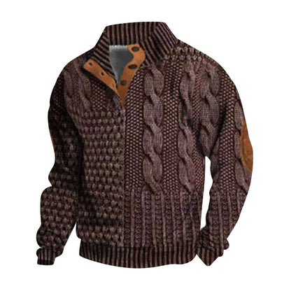 Velina Moda | Retro Shirt - Men's Shirts Long Sleeve Casual