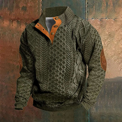 Velina Moda | Retro Shirt - Men's Shirts Long Sleeve Casual