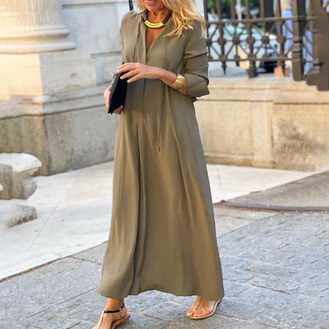 Maxi dress with pockets - Sophie