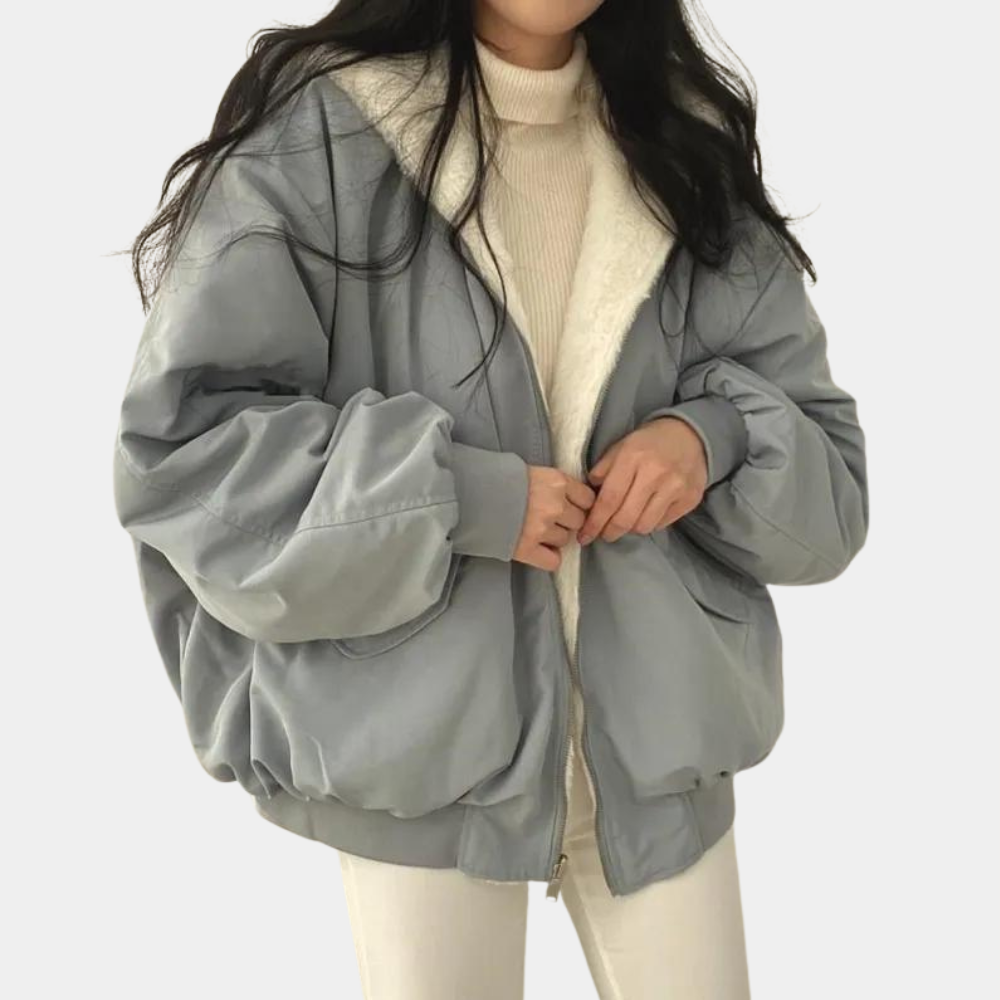 Velina Moda | Comfortable Oversized Winter Jacket