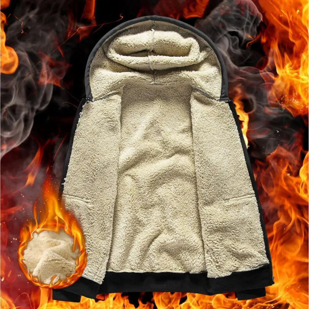 Velina Moda | Hoodie made of Lambswool - warm & soft sweatshirt with hood and plush lining for winter