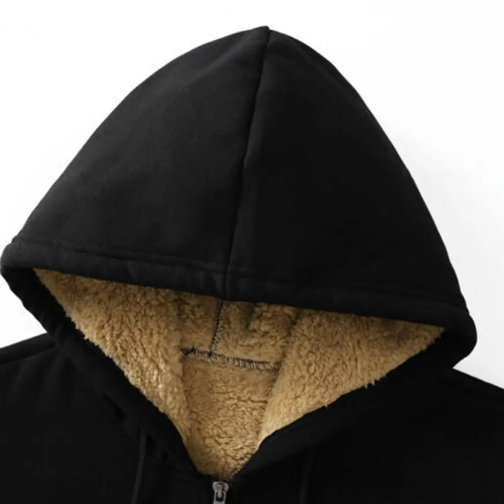 Velina Moda | Hoodie made of Lambswool - warm & soft sweatshirt with hood and plush lining for winter