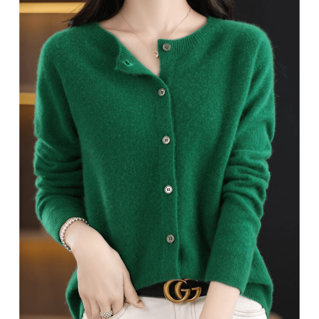 Velina Moda | Cardigan with Buttons Timeless Sweatshirt