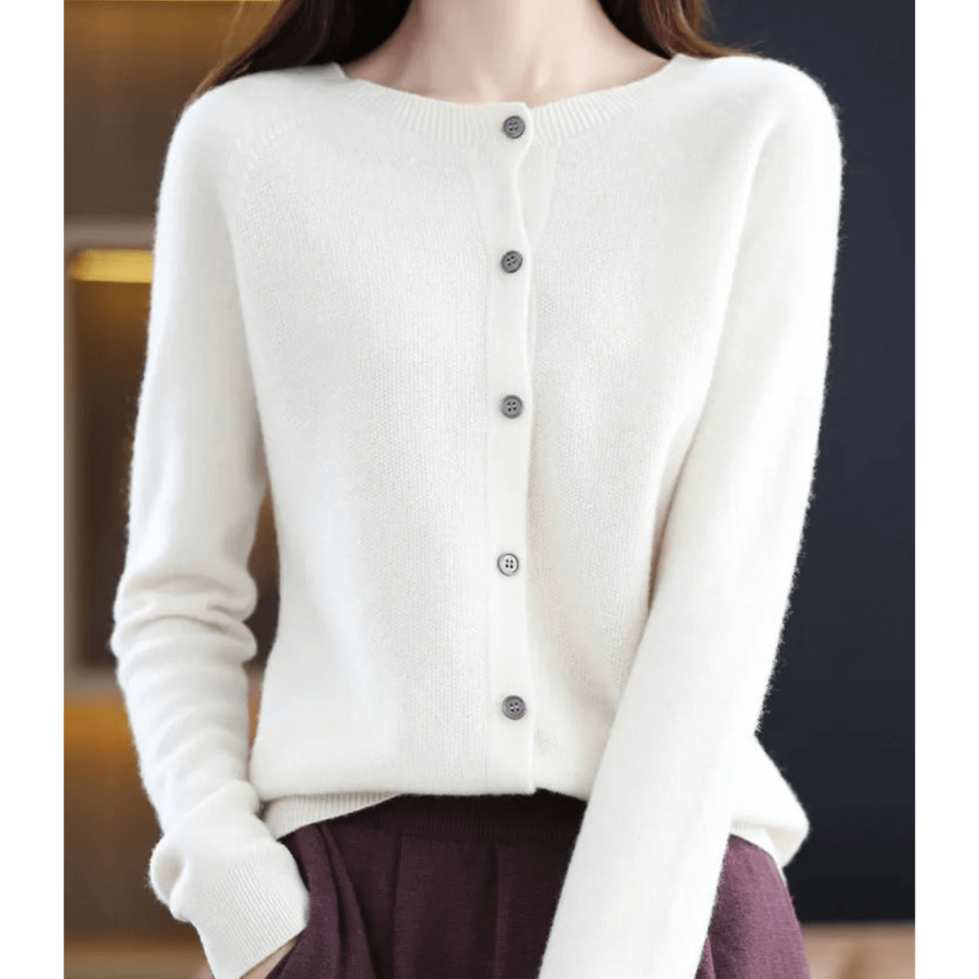 Velina Moda | Cardigan with Buttons Timeless Sweatshirt