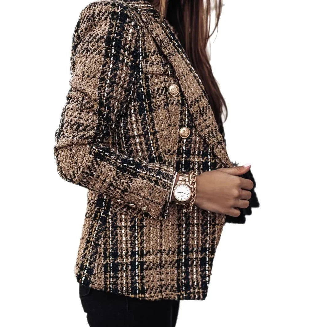 Velina Moda | Jacket with long sleeves - transitional jacket Velina Moda | with pattern