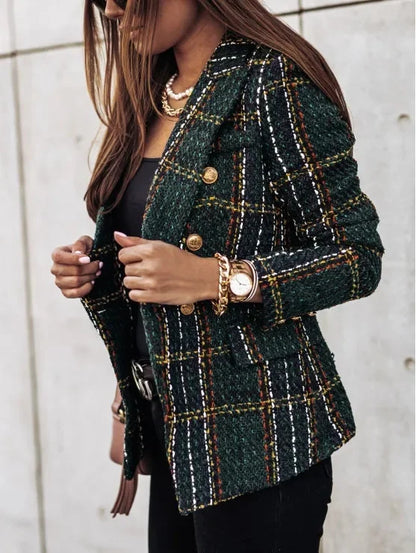 Velina Moda | Jacket with long sleeves - transitional jacket Velina Moda | with pattern