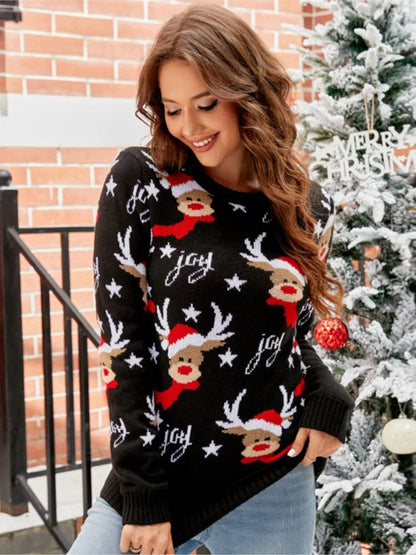 Velina Moda | Knitted sweater for women - Soft & warm women's sweater with classic design