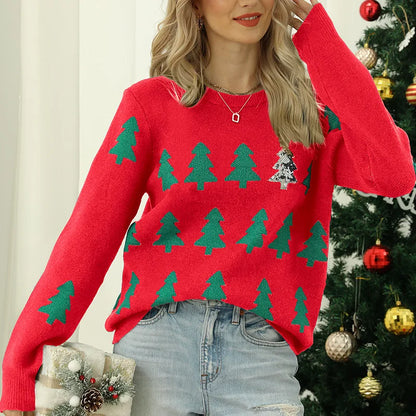 Velina Moda | Knitted sweater for women - Soft & warm women's sweater with classic design