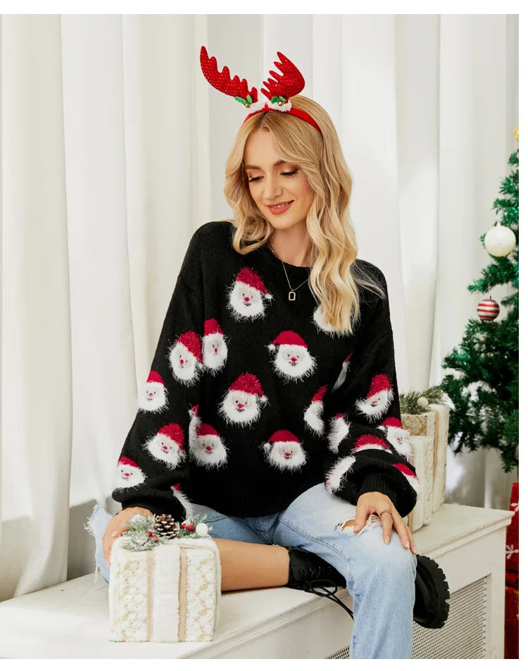 Velina Moda | Knitted sweater for women - Soft & warm women's sweater with classic design