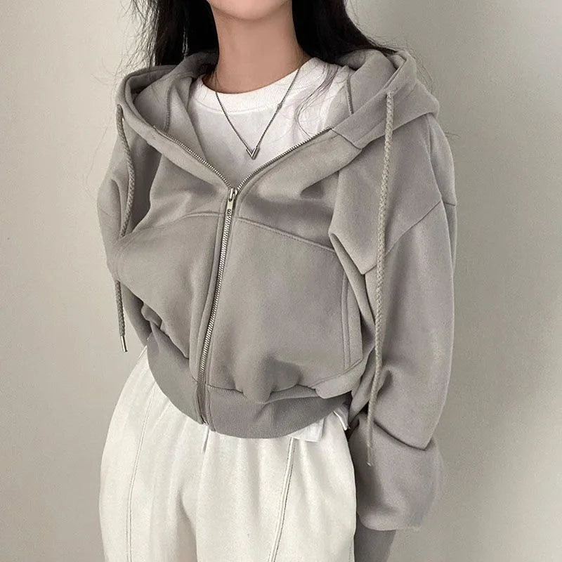 Velina Moda | Flannel shirt with hood - Warm & Comfortable fleece blouse for Casual Days