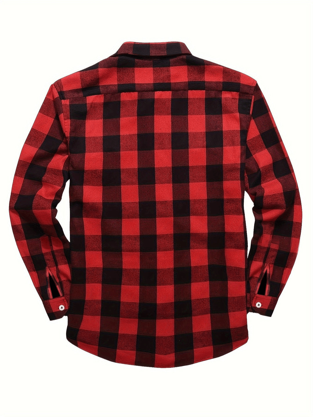 Velina Moda | Casual Men's Shirt with Lumberjack Print