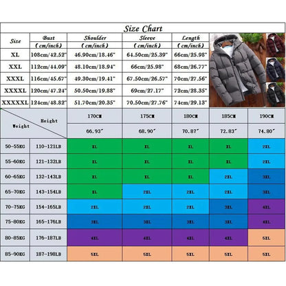 Velina Moda | Puffer jacket Winter jacket men for cold weather conditions