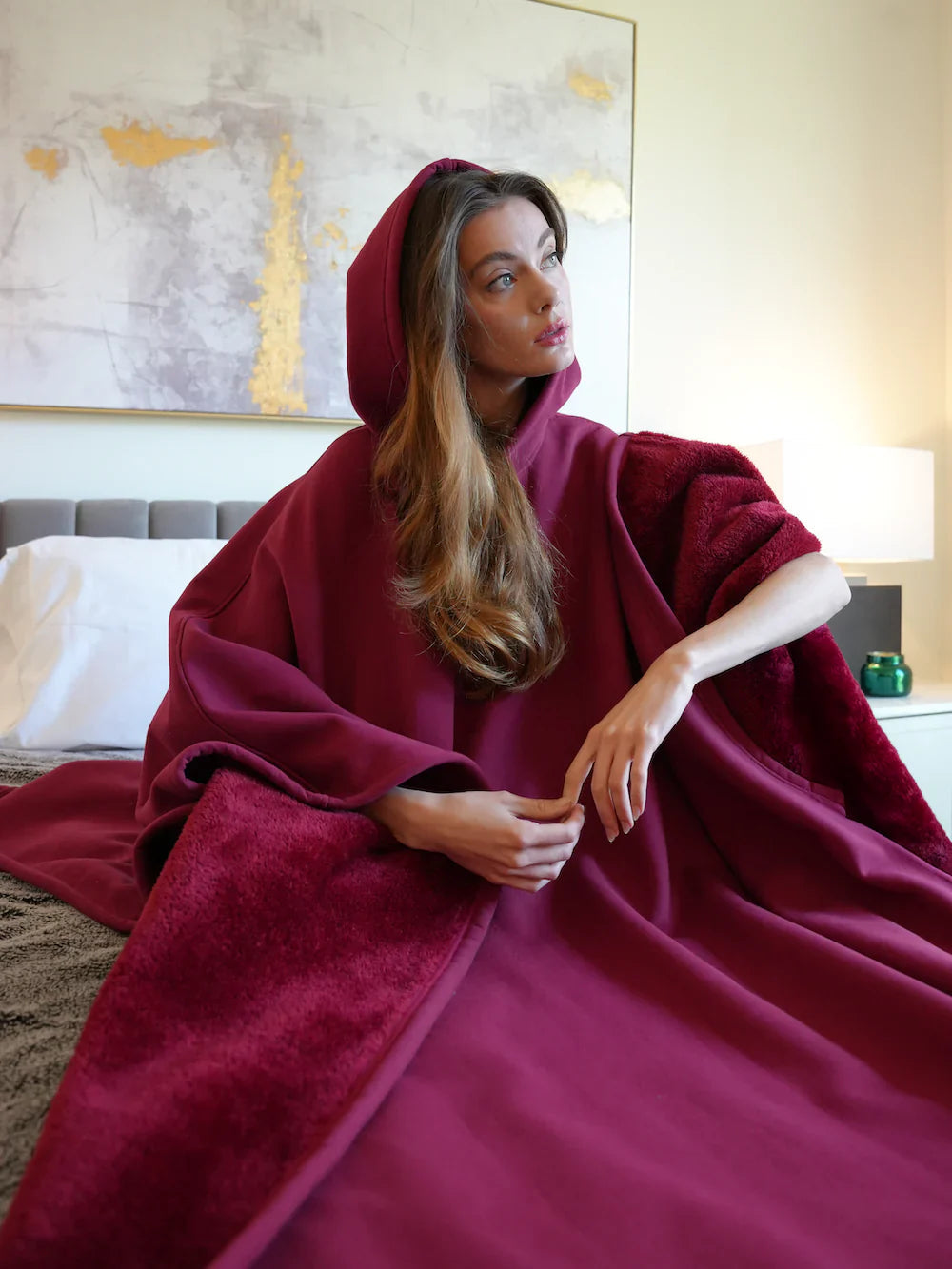 Velina Moda | Hoodie - Plus Size Hoodie Blanket