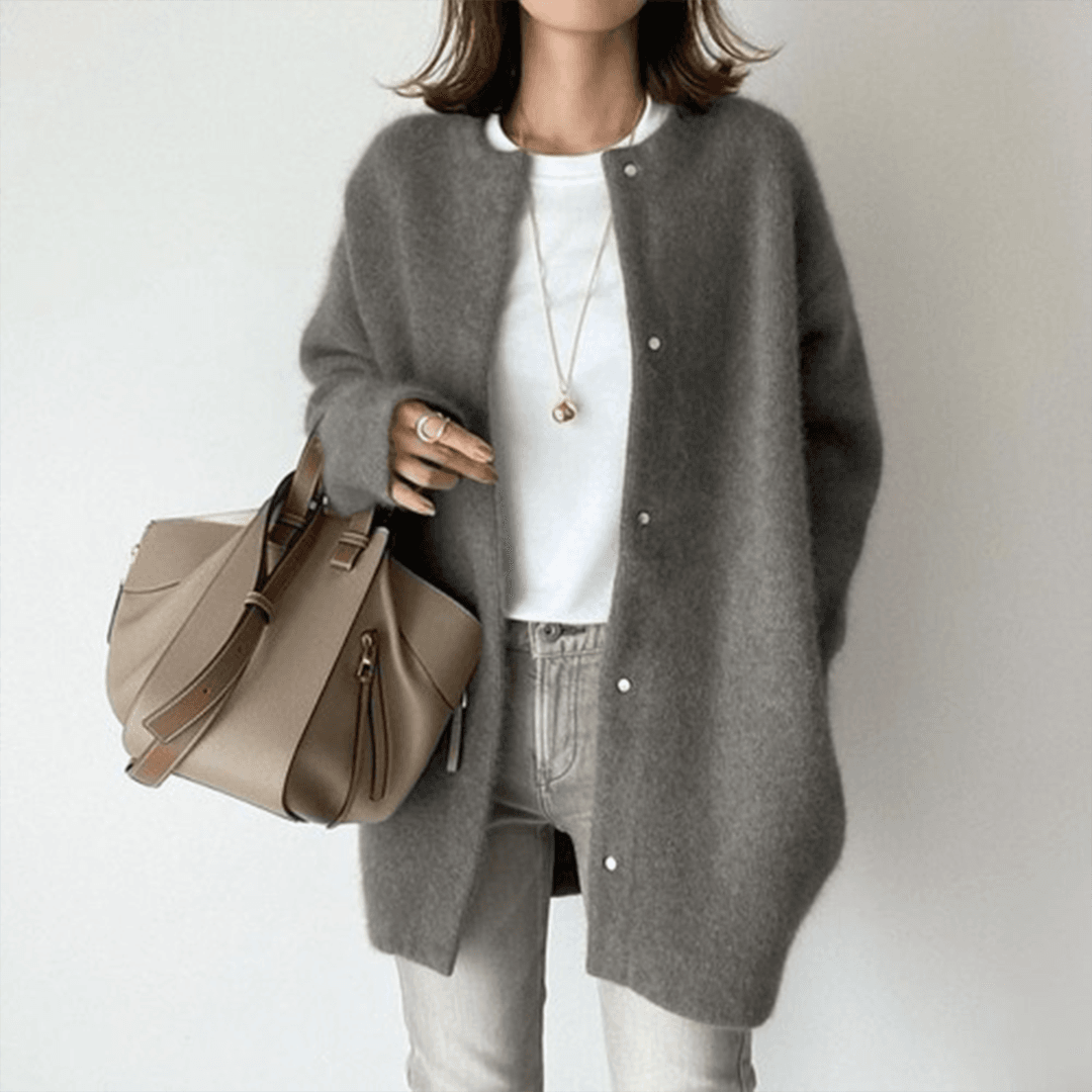 Velina Moda | Women's Cardigan - Soft Texture for Every Occasion