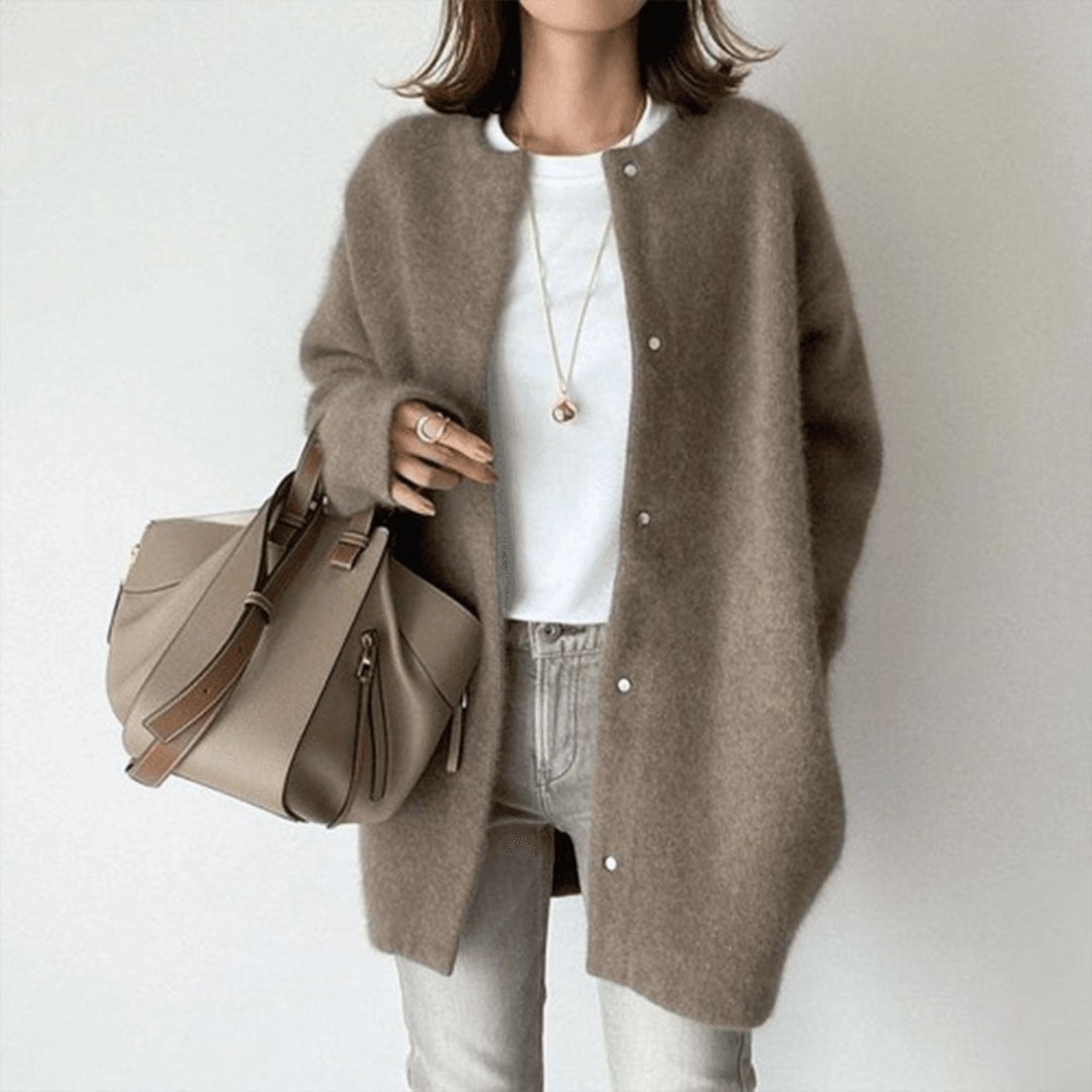 Velina Moda | Women's Cardigan - Soft Texture for Every Occasion