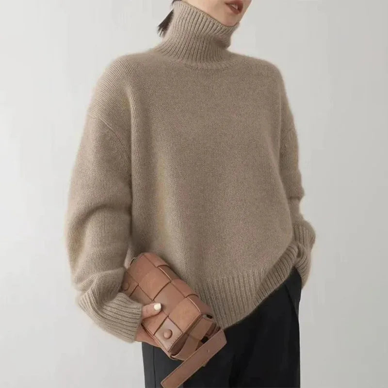 Velina Moda | Turtleneck Sweater Women's Fashion