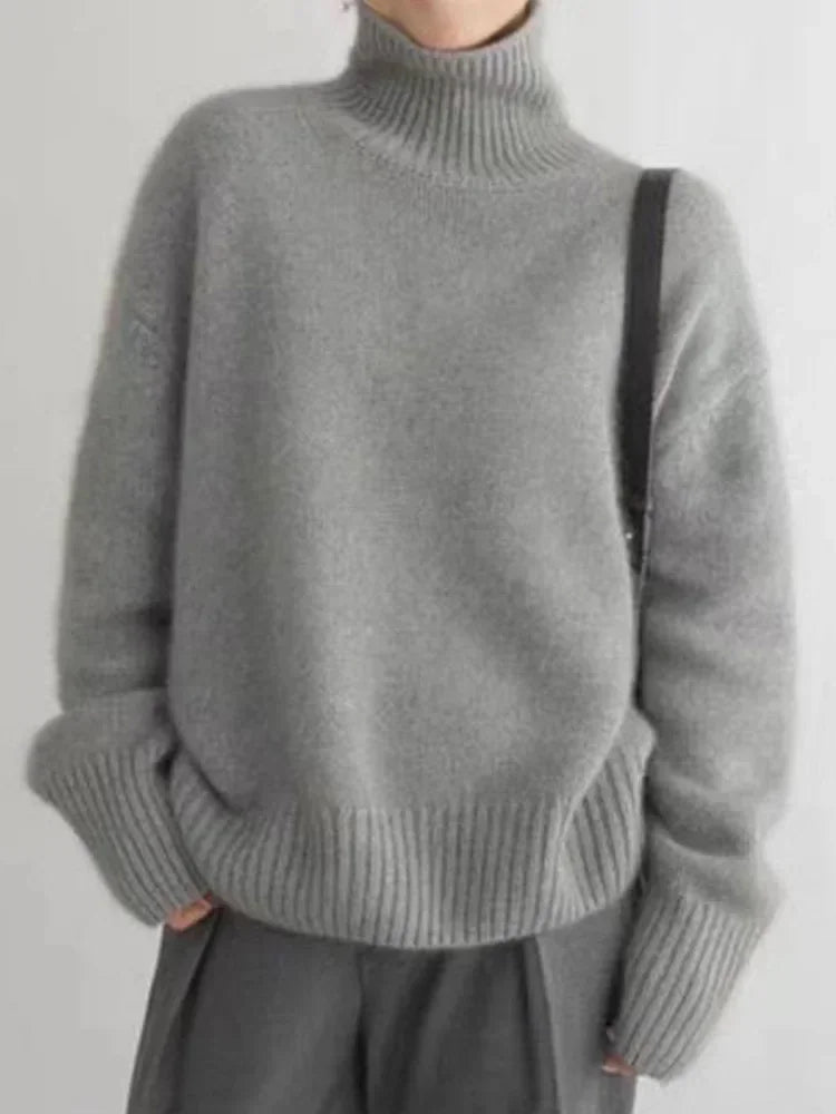 Velina Moda | Turtleneck Sweater Women's Fashion