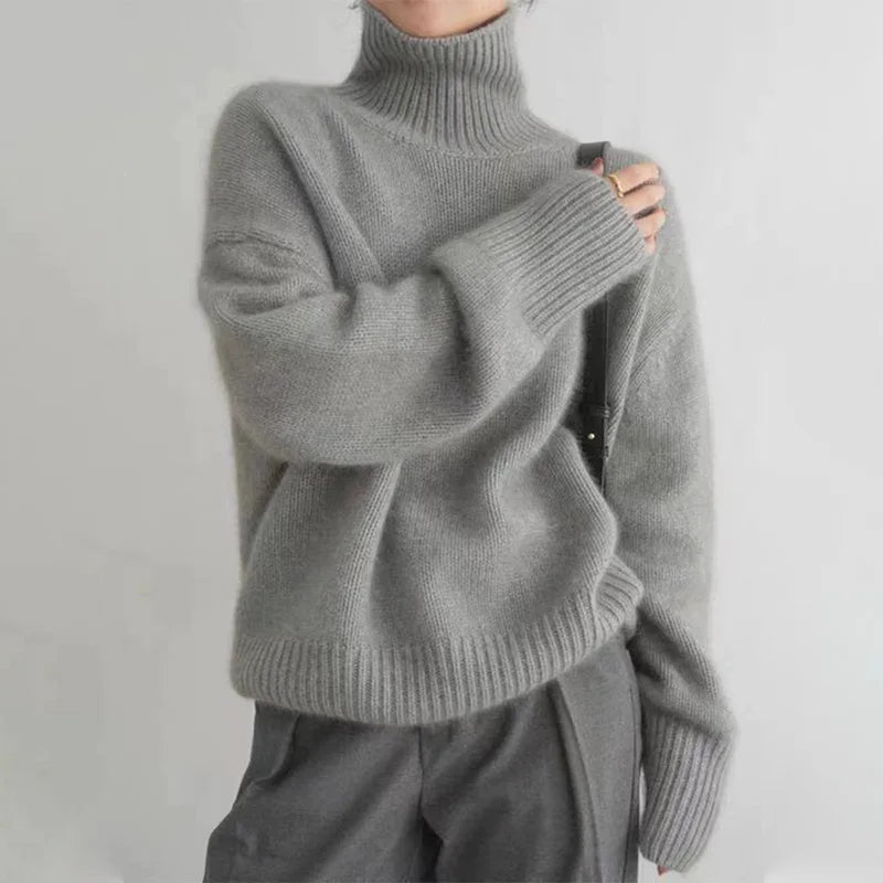 Velina Moda | Turtleneck Sweater Women's Fashion