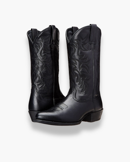 Velina Moda | Cowboy Boots Ladies - Black Western Boots