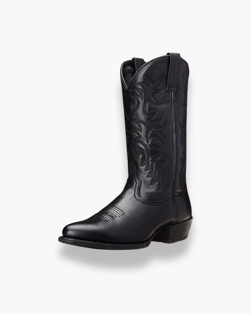 Velina Moda | Cowboy Boots Ladies - Black Western Boots