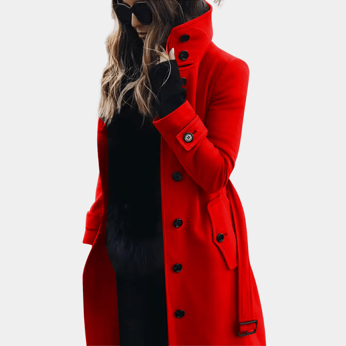 Velina Moda | Trench coat for women - Warm jackets