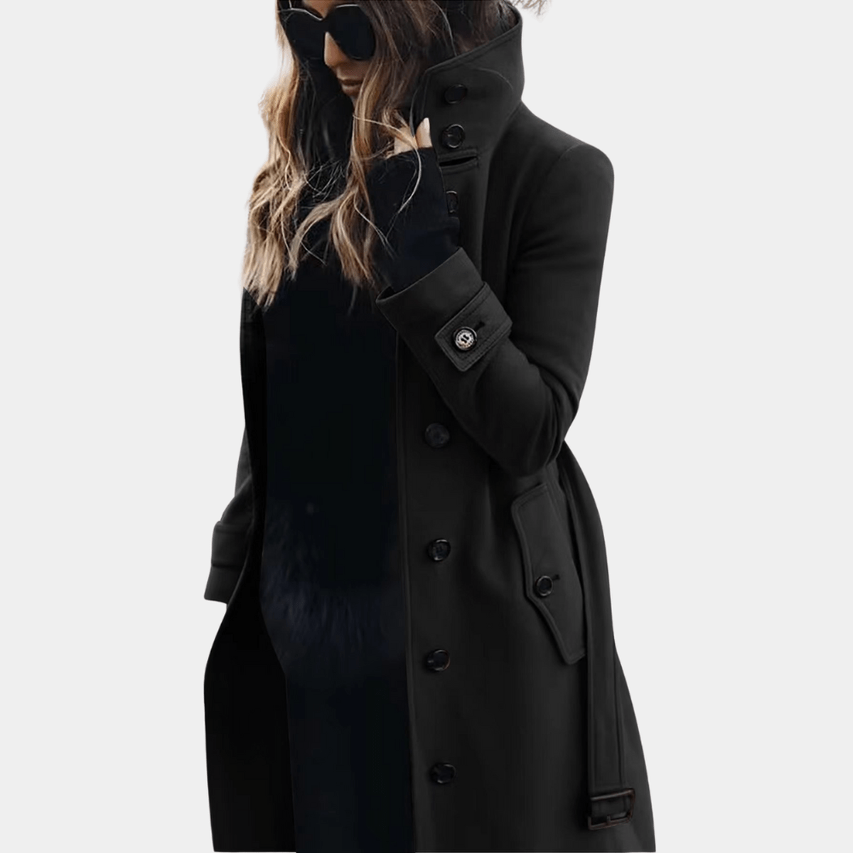 Velina Moda | Trench coat for women - Warm jackets