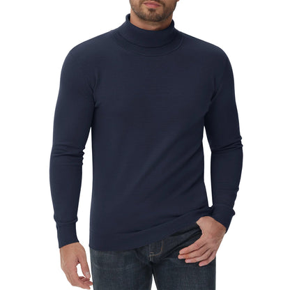 Velina Moda | Roll Neck Sweater - Men's Slim Fit