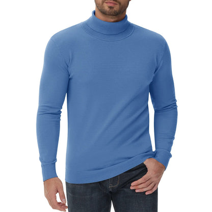 Velina Moda | Roll Neck Sweater - Men's Slim Fit