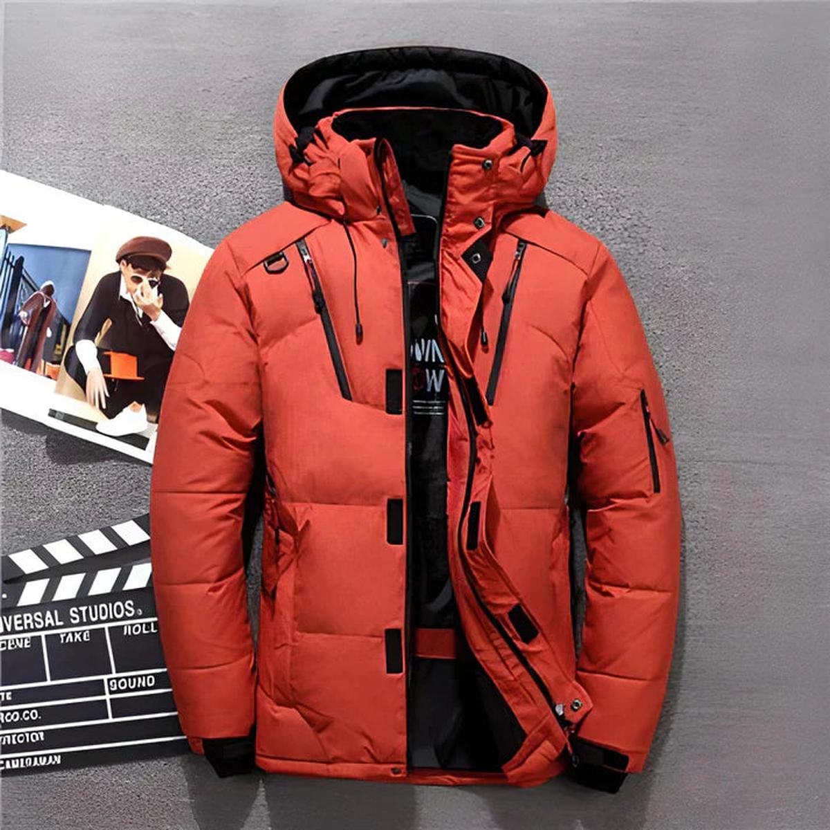 Velina Moda | Winter jacket with hood - Water-repellent jacket