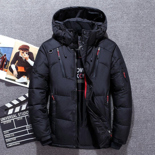 Velina Moda | Winter jacket with hood - Water-repellent jacket