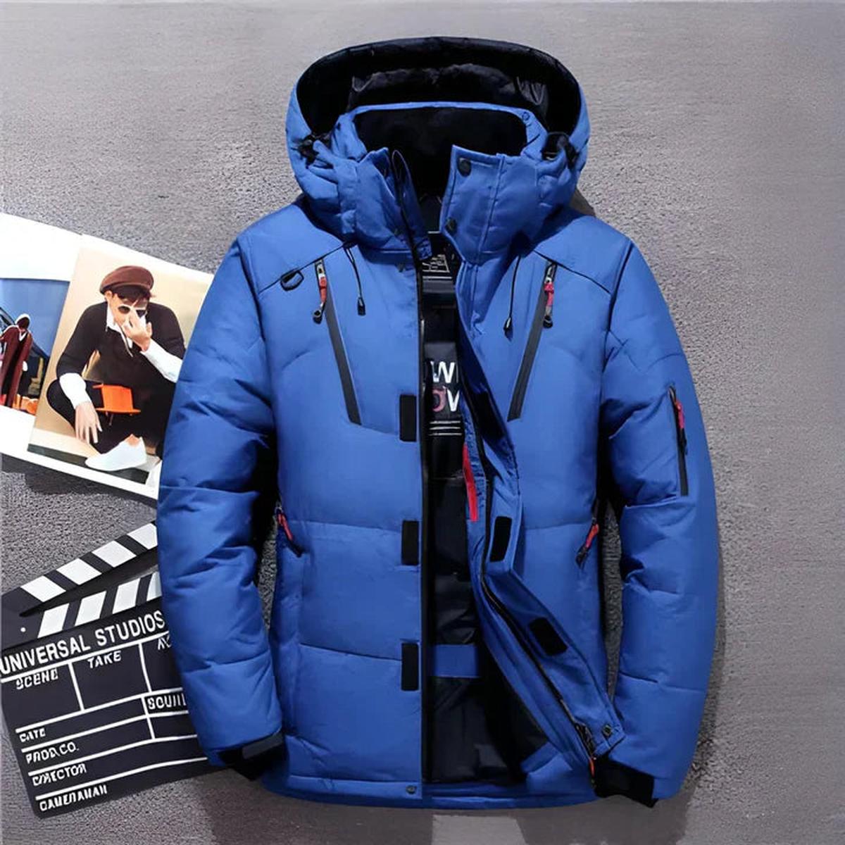 Velina Moda | Winter jacket with hood - Water-repellent jacket