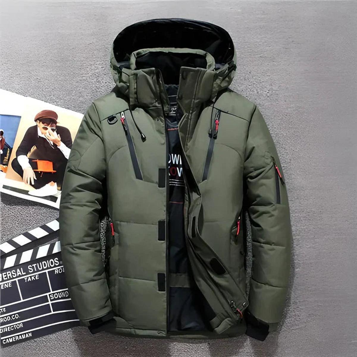Velina Moda | Winter jacket with hood - Water-repellent jacket