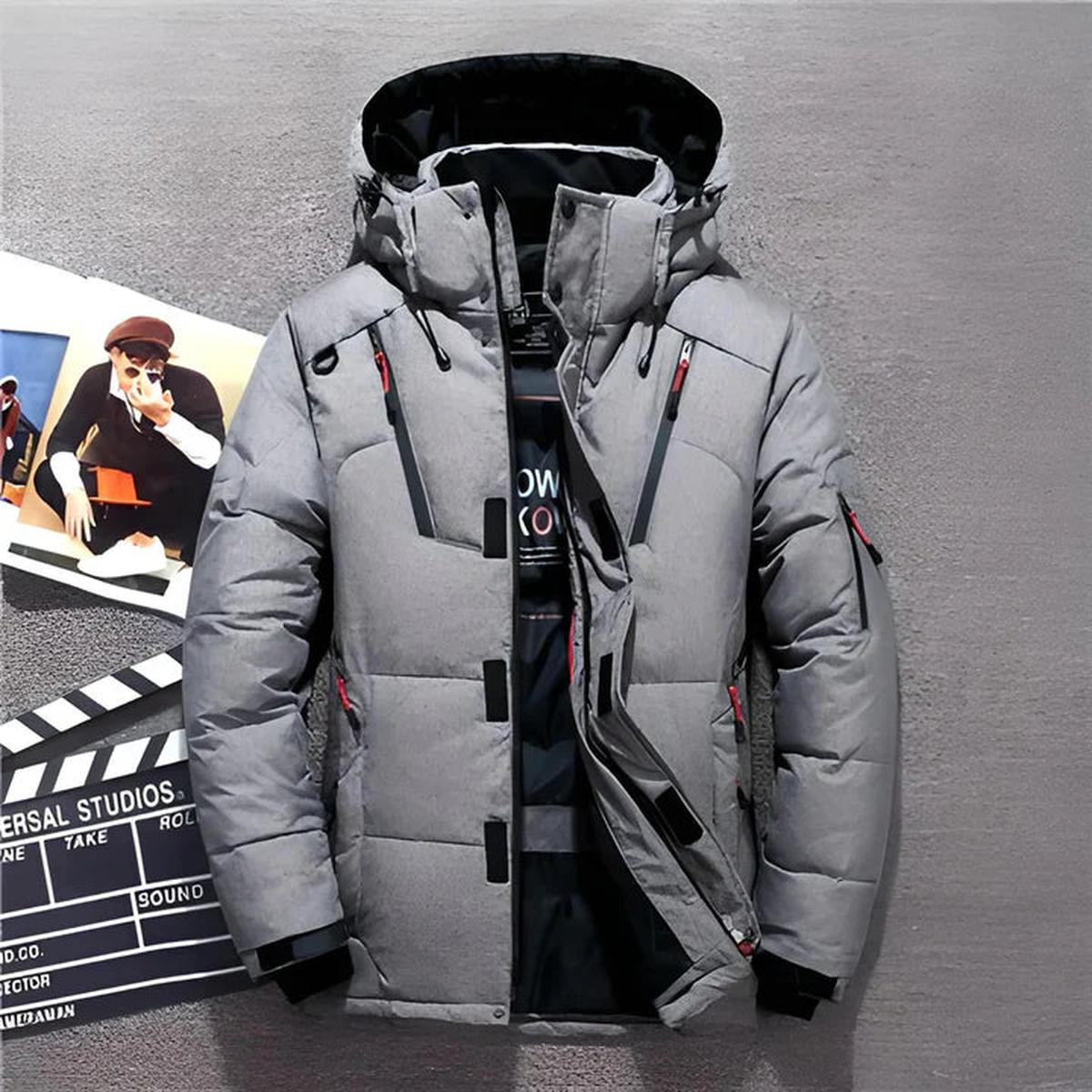 Velina Moda | Winter jacket with hood - Water-repellent jacket
