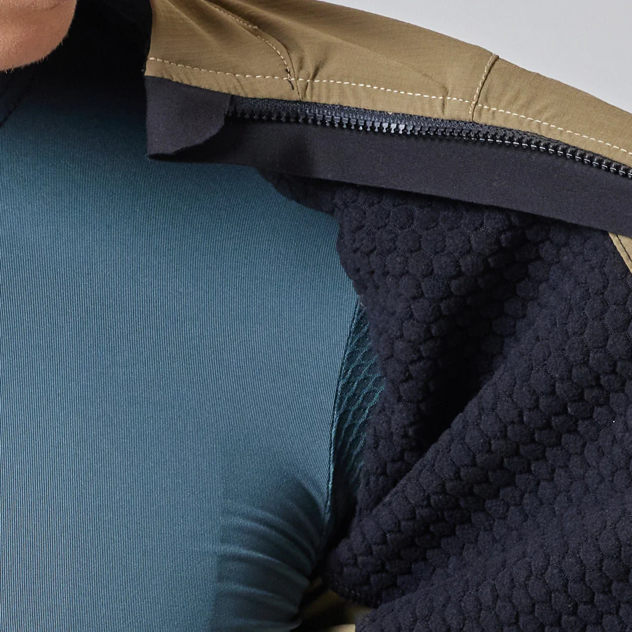 Velina Moda | Men's Cycling Jacket - Insulated, water-repellent & windproof thermal jacket for 3 seasons