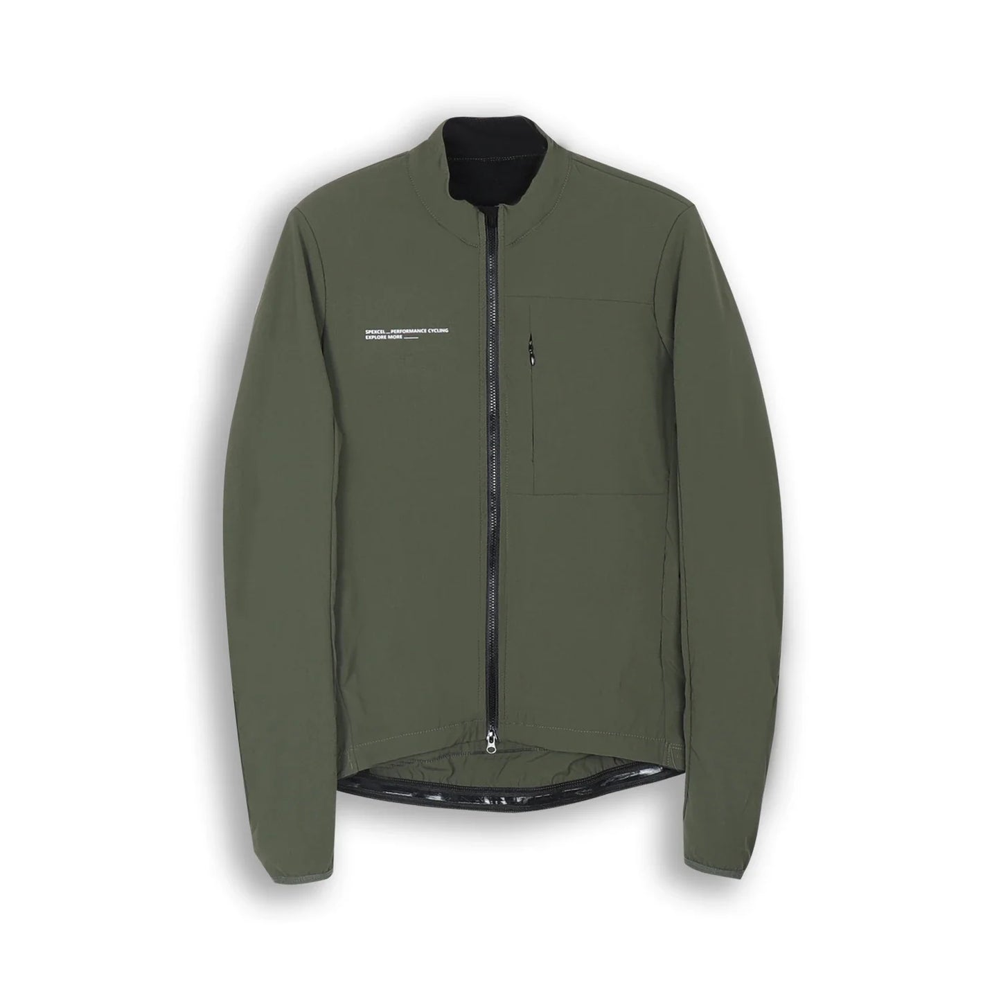 Velina Moda | Men's Cycling Jacket - Insulated, water-repellent & windproof thermal jacket for 3 seasons