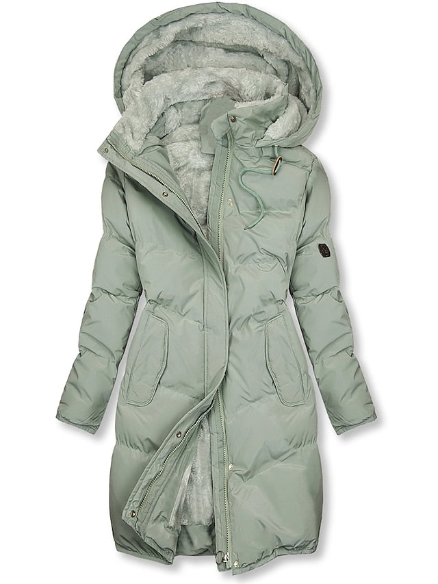 Velina Moda | Long Women's Jacket Winter Stylish Women's Jacket