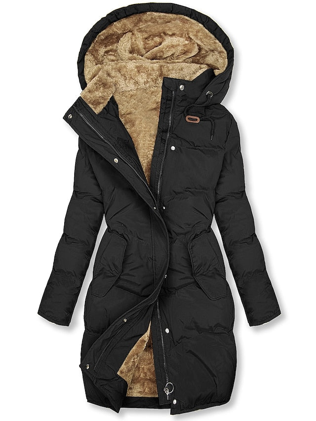 Velina Moda | Long Women's Jacket Winter Stylish Women's Jacket