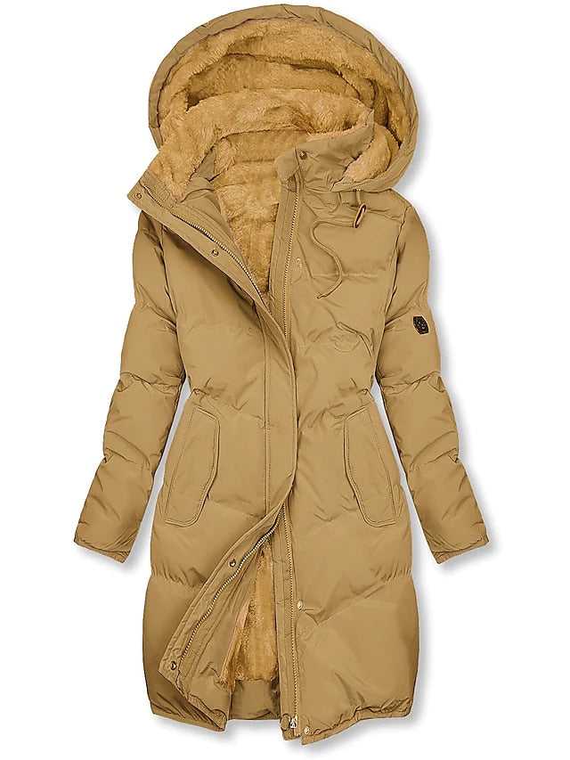 Velina Moda | Long Women's Jacket Winter Stylish Women's Jacket