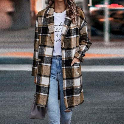 Velina Moda | Jacket - Women's Regular Fit Transitional Jacket